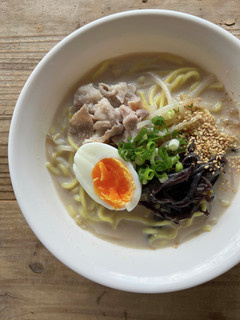 m豆乳de簡単!豚骨ラーメン風-レシピのメイン写真