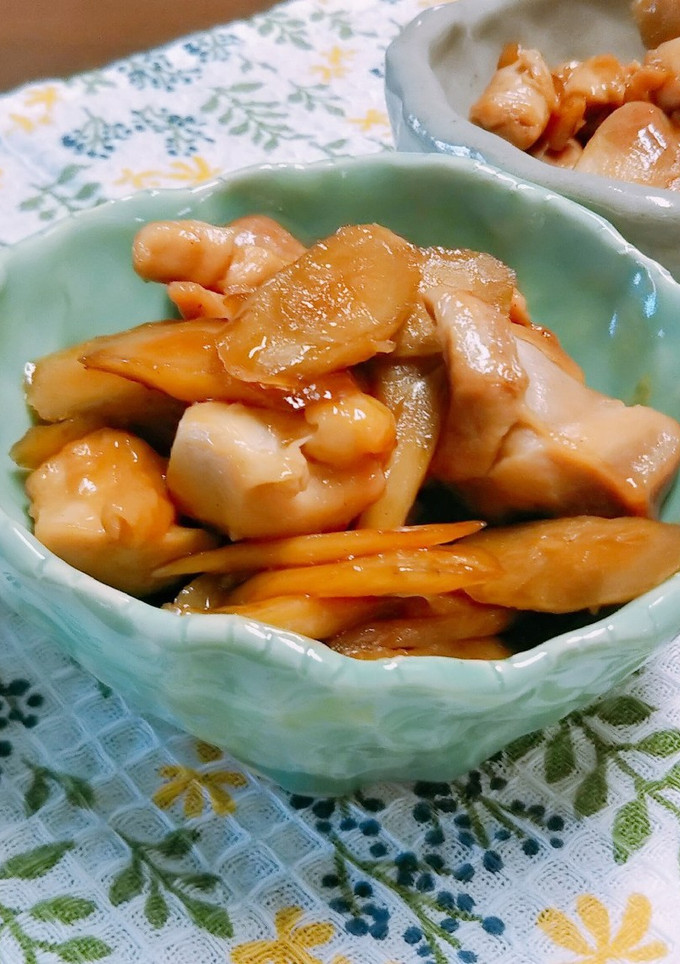 簡単♪鶏と牛蒡の煮物-レシピのメイン写真