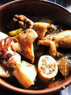 ヤリイカの丸ごとオイル煮込み-レシピのメイン写真