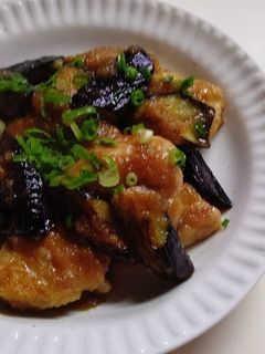 鶏と茄子のみぞれ煮。-レシピのメイン写真