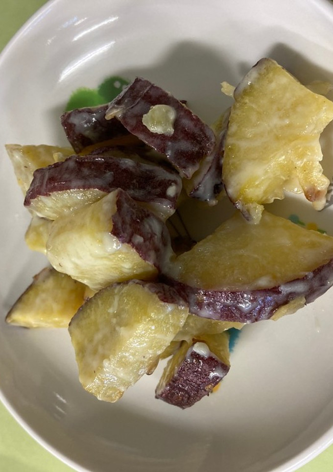 【保育園給食】さつまいものミルク揚げ-レシピのメイン写真