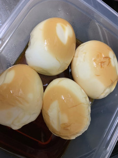 簡単おつまみ☆ゆで卵の酢醤油漬け-レシピのメイン写真