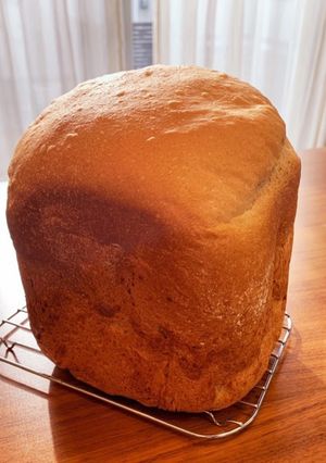 ほんのり甘い全粒粉食パン　1.5斤-レシピのメイン写真