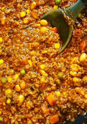 羊とチキンのキーマカレー-レシピのメイン写真