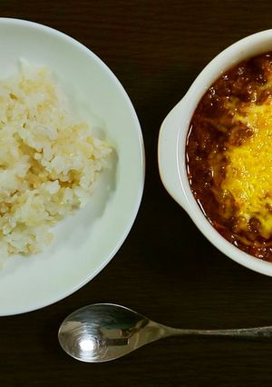 スパイスで作る焼きチーズキーマカレー-レシピのメイン写真