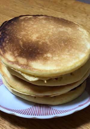 牛乳アレルギーにも⁉︎豆乳ホットケーキ-レシピのメイン写真