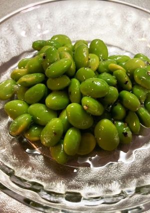 簡単！枝豆のオリーブオイル和え-レシピのメイン写真