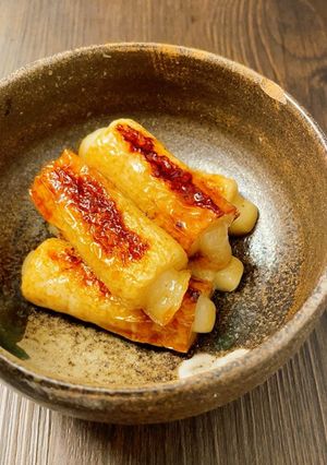 おうち居酒屋♡お餅とちくわの照り焼き-レシピのメイン写真