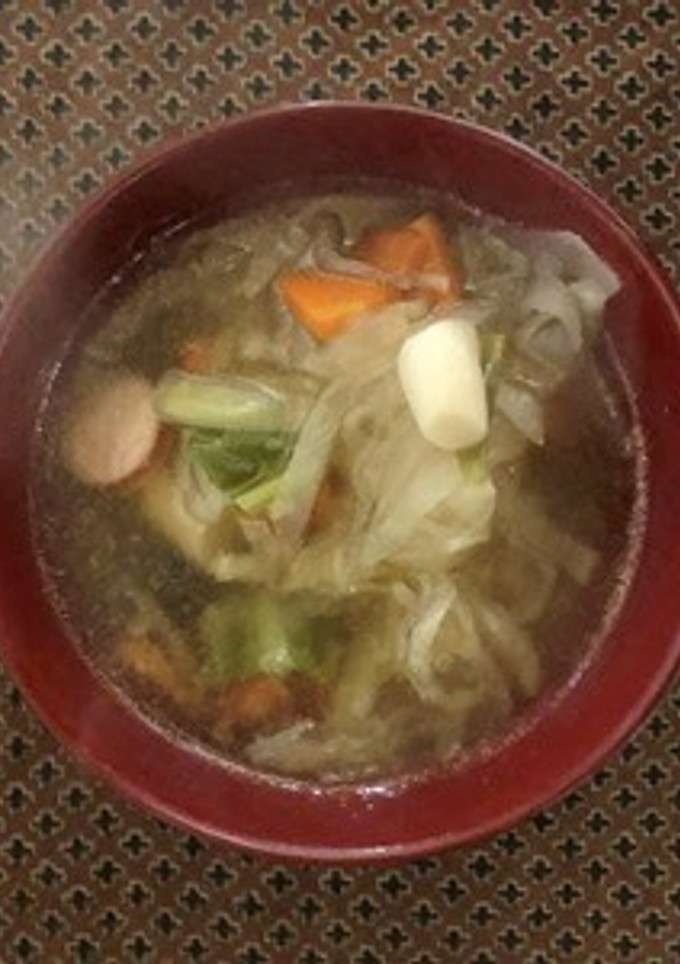 切り干し大根の具だくさんスープ-レシピのメイン写真