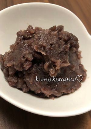 上手にできる粒あん-レシピのメイン写真