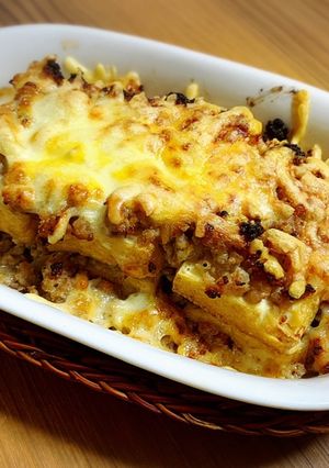 厚揚げとひき肉の味噌チーズ焼き-レシピのメイン写真