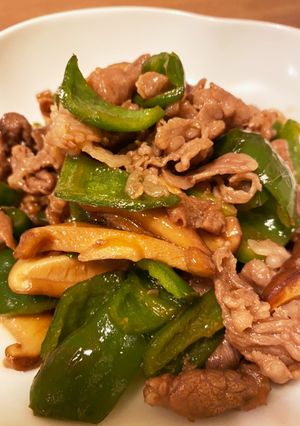 旨味たっぷり牛肉のオイスターソース炒め-レシピのメイン写真