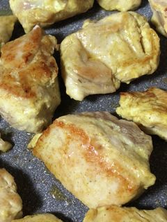 鶏むねのカレー風味焼き-レシピのメイン写真