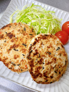 ひじき入り豆腐ハンバーグ-レシピのメイン写真