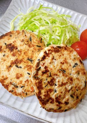 ひじき入り豆腐ハンバーグ-レシピのメイン写真