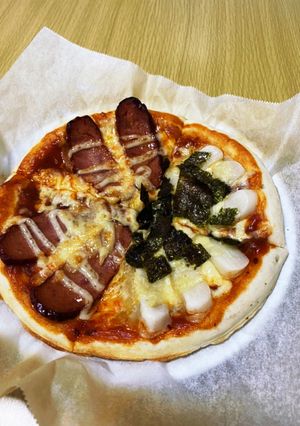 簡単ピザ-レシピのメイン写真