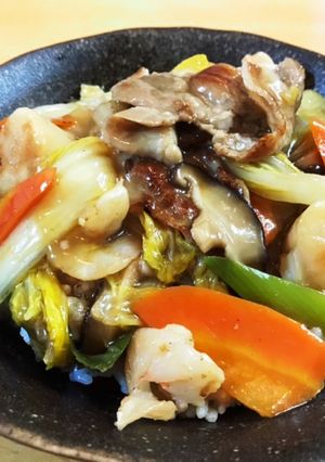 簡単★基本の中華丼★野菜アレンジも-レシピのメイン写真