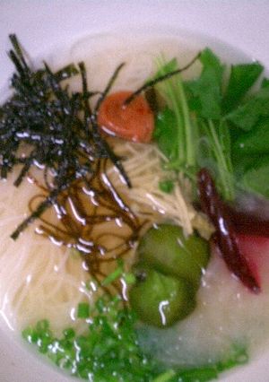 １年中食べたい素麺～揖保の糸♥にゅうめん-レシピのメイン写真