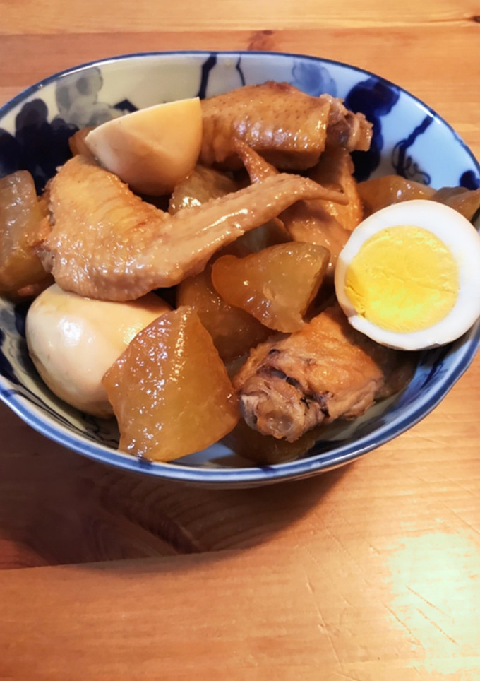 手羽先と大根の煮物-レシピのメイン写真
