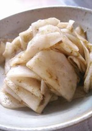 大人の珍味♡お袋さんでカブをもみもみ♡-レシピのメイン写真