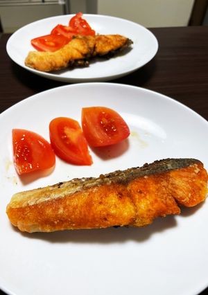 簡単調理！鮭のムニエルバター醤油風味-レシピのメイン写真