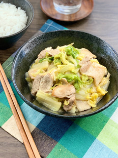 食材２つで主役＊豚バラ白菜の麺つゆ炒め＊-レシピのメイン写真