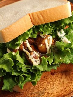 簡単!とろとろ豚バラ照り焼きサンド-レシピのメイン写真