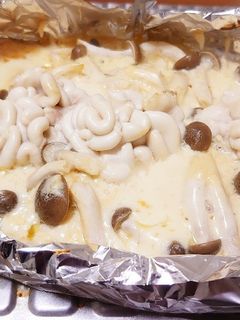 鮭と白子のホイル包み焼き-レシピのメイン写真