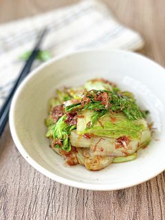 べか菜のおかか和え*レンジで簡単副菜-レシピのメイン写真