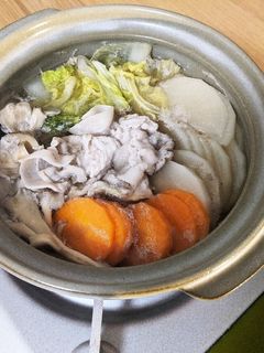 一人暮らしʕ·ᴥ·ʔしゃぶしゃぶ鍋-レシピのメイン写真