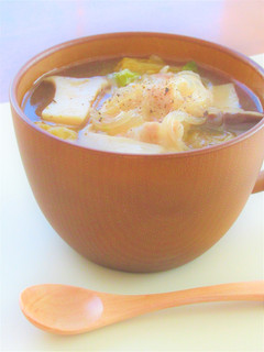 豚バラ肉と白菜とエリンギの春雨スープ-レシピのメイン写真
