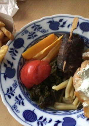 　ケールと肉巻き-レシピのメイン写真