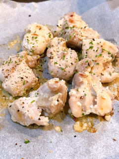 簡単!鶏肉のレモンガーリック炒め-レシピのメイン写真