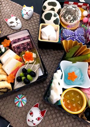 鬼滅の刃の子供おせち-レシピのメイン写真