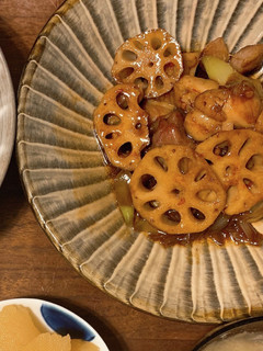 れんこんと鶏肉のピリ辛オイスター 炒め-レシピのメイン写真
