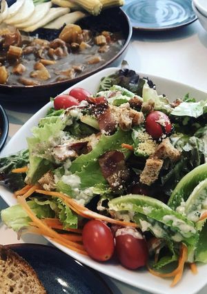 シーザーサラダ黒にんにく乗せ-レシピのメイン写真
