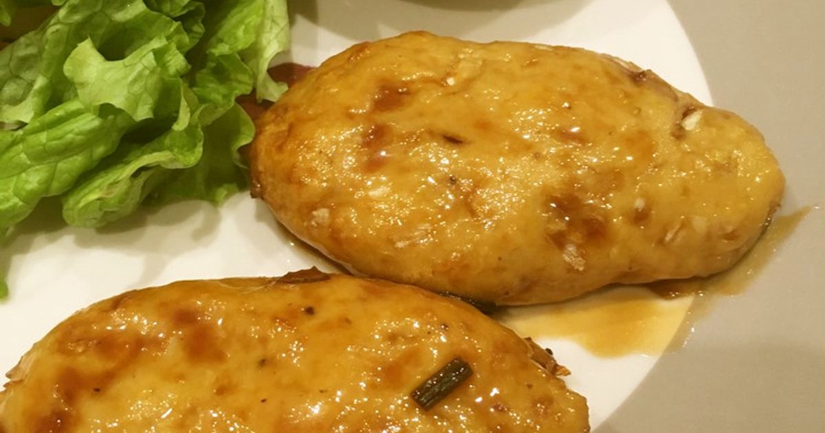 レンジで簡単、お弁当に、鶏つくね！ by クックまいななパパ