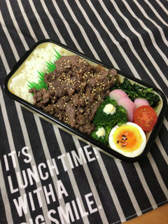 男子高校生弁当1/18プルコギ弁当-レシピのメイン写真
