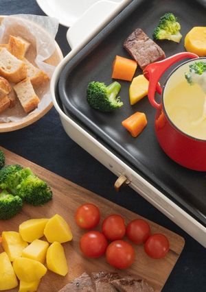 あつあつとろ～りチーズフォンデュ-レシピのメイン写真