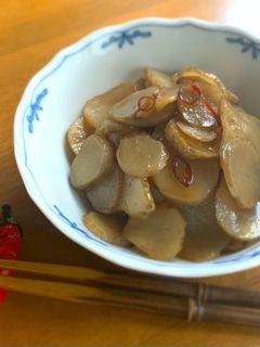 シャキシャキ美味しい☆菊芋のきんぴら-レシピのメイン写真
