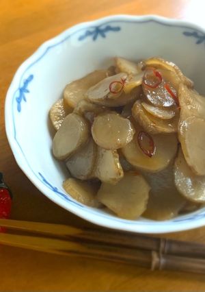 シャキシャキ美味しい☆菊芋のきんぴら-レシピのメイン写真