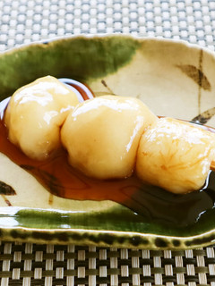硬いお餅を美味しく!餅のみたらしだんご風-レシピのメイン写真