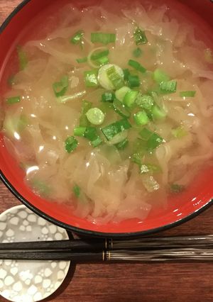 白きくらげ3活用♪煮物→味噌汁→卵雑炊-レシピのメイン写真