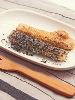 玄米スティックのかんたんあべかわ-レシピのメイン写真