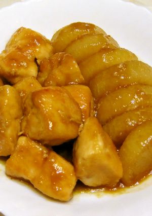 鶏むね肉と大根の照り煮-レシピのメイン写真