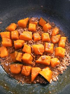 かぼちゃのそぼろ煮-レシピのメイン写真