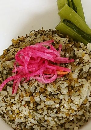 野沢菜漬け炒めチャーハン-レシピのメイン写真