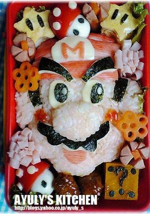 キャラ弁*スーパーマリオ弁当*-レシピのメイン写真
