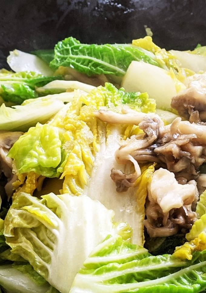 白菜と舞茸のあんかけ炒め-レシピのメイン写真