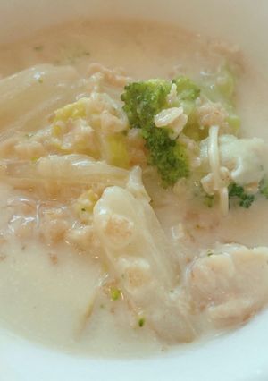 味付け簡単オートミールクリームリゾット風-レシピのメイン写真